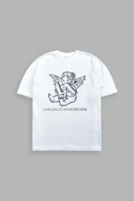 Los Cherub Premium Oversized Tee in White