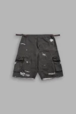 Darc Flash Duke Cargo Shorts in Darc Brown Leopard