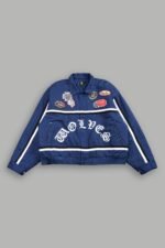 Mickey Frvr Big Moe Jacket in Navy
