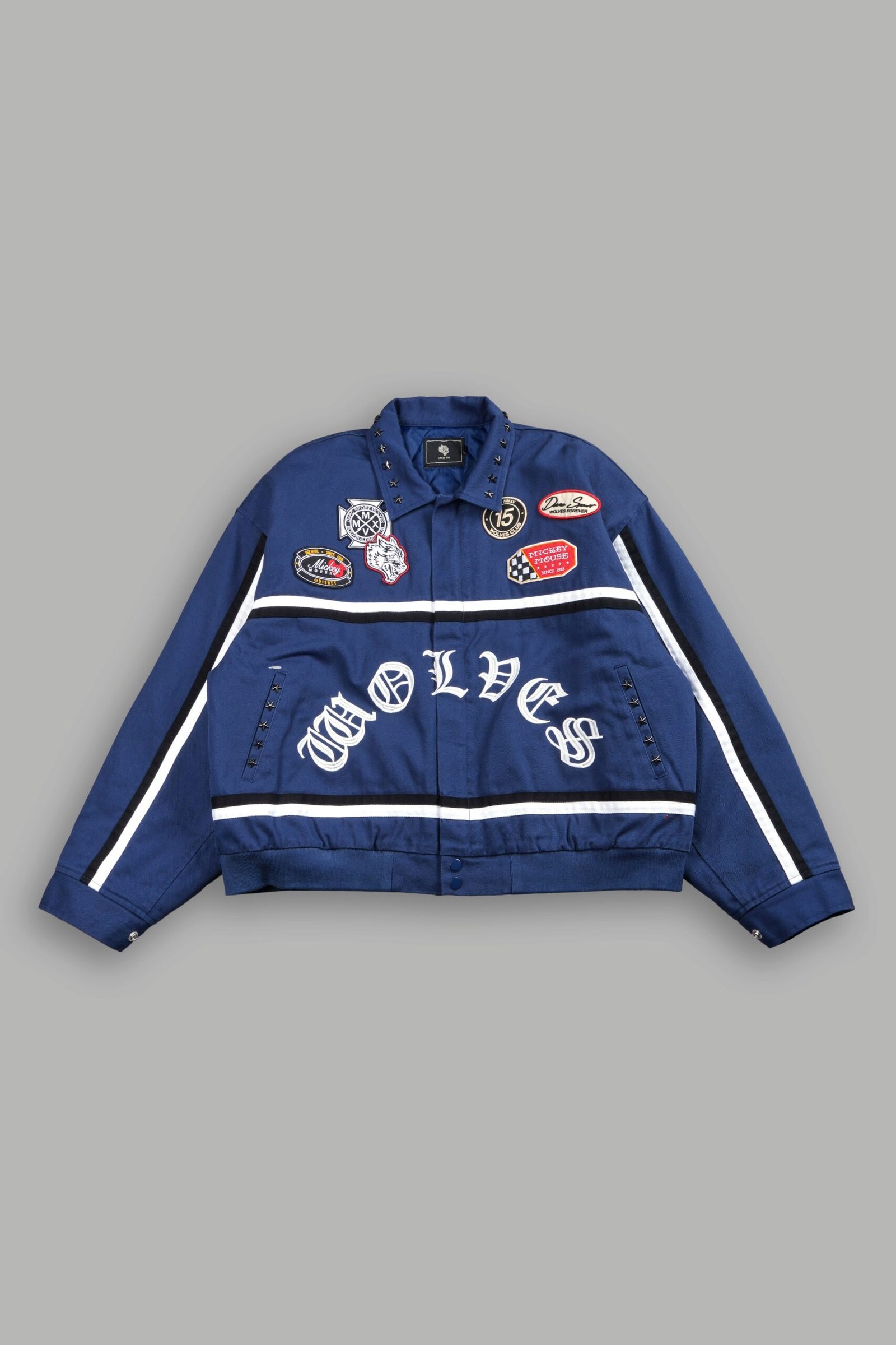 19OUTERWEAR-MICKEYcopy Mickey Frvr Big Moe Jacket in Navy