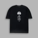 Kazoku Okami Premium Oversized Tee in Black