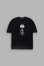 Kazoku Okami Premium Oversized Tee in Black