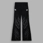 Hellfire Romy Foldover Pants in Black