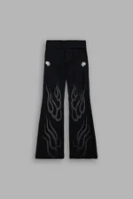 Hellfire Romy Foldover Pants in Black