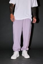 Free Will V2 Lightweight Lounger Sweat Pants in Purple Smoke