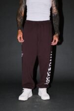 Free Will V2 Lightweight Lounger Sweat Pants in Darc Garnet