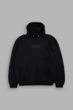 Punisher "Box Cut" Pierce Hoodie in Black
