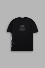 Venomous Side-By-Side Series Premium Oversized Tee in Black