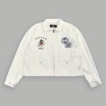 Mickey Pyramid Redford Shirt Jacket in Cream