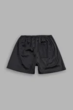 Wolf Chopper Mesh Shorts in Black