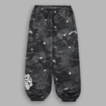 Wolf Chopper Lightweight Lounger Sweat Pants in Warrior In A Garden Black Camo