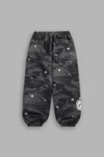 Wolf Chopper Lightweight Lounger Sweat Pants in Warrior In A Garden Black Camo