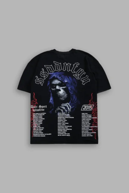 Reaper Tour Premium Oversized Tee in Black
