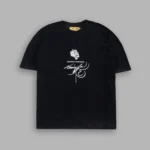 Bruce Lee Flame Premium Oversized Tee in Black