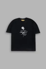 Bruce Lee Flame Premium Oversized Tee in Black