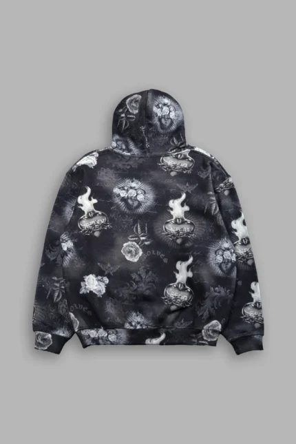 Always Loyal "Pierce" Hoodie in Corazon de Oscuridad Tonal