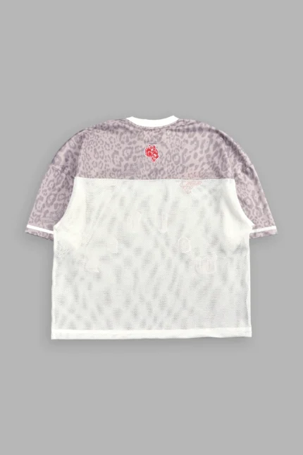 Darc Pyramid Bobby B Jersey in Clay Leopard