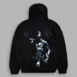 Punisher "Box Cut" Pierce Hoodie in Black