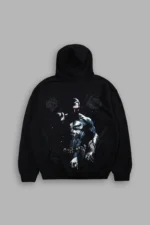 Punisher "Box Cut" Pierce Hoodie in Black