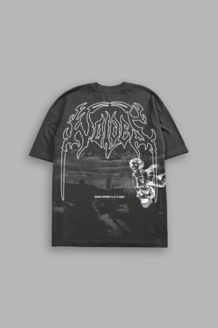 Our Journey Premium Oversized Tee in Wolf Gray