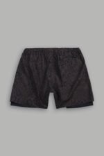 Wolf Hesh Compression Shorts in Darc Brown Leopard