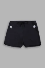 Dual Pyramid 5.5 No Weapon Stage Shorts in Black