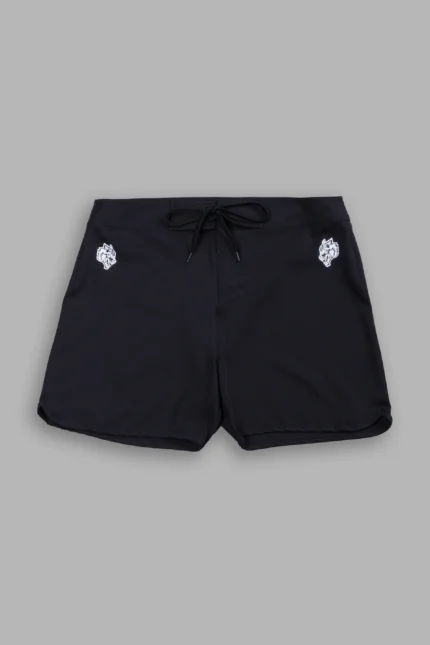 Dual Pyramid 5.5 No Weapon Stage Shorts in Black