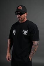 Feed the Beast Premium Oversized Tee in Black