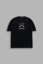 The Shadow Premium Oversized Tee in Black