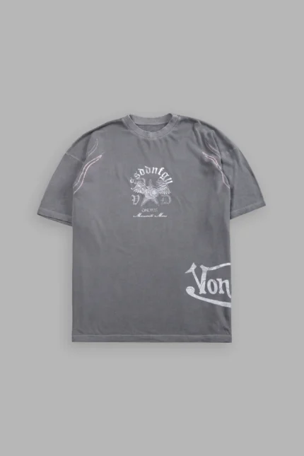 Darc Iron "Side-By-Side" Series Premium Tee in Dove Gray