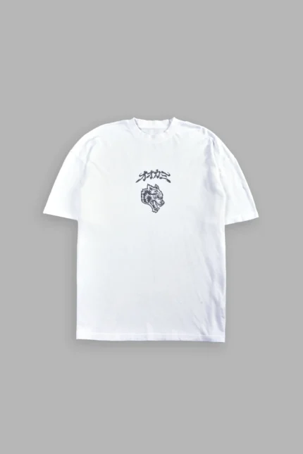 Our Code Premium Oversized Tee in White