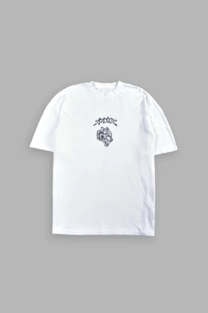 Our Code Premium Oversized Tee in White