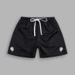 Dual Mesh Shorts in Black
