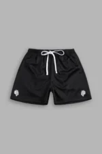 Dual Mesh Shorts in Black