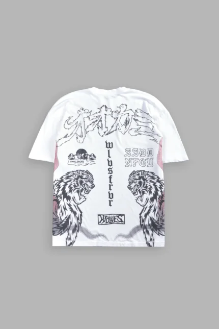 Our Code Premium Oversized Tee in White
