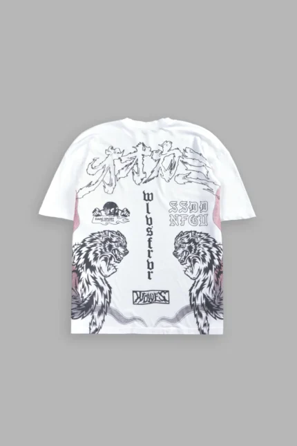 Our Code Premium Oversized Tee in White