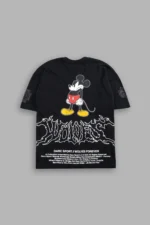 Mickey Wlvsfrvr Premium Oversized Tee in Black