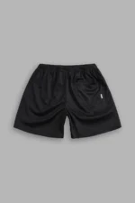 Dual Mesh Shorts in Black