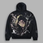 Scorpion Fire Pierce Hoodie in Black