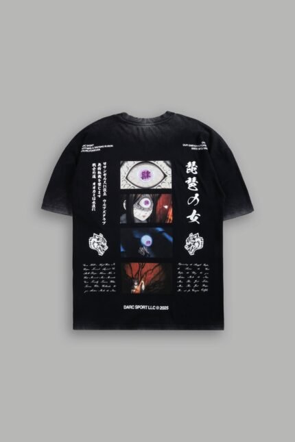 Always Watching "Premium" Oversized Tee in Black