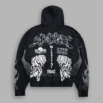 Our Code Chambers Zip Hoodie in Black
