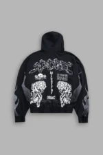 Our Code Chambers Zip Hoodie in Black