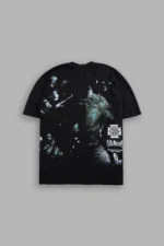 Hulk Clash Side-By-Side Series Premium Oversized Tee in Black