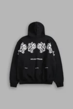 Wolves Have Your Back "Pierce" Hoodie in Black