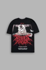 Emperor's Wrath Premium Oversized Tee in Black