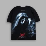 Dark Power "Side By Side" Series Premium Oversized Tee in Black