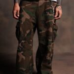 Wolf Chopper Duke Cargo Pants in Woodland Camo
