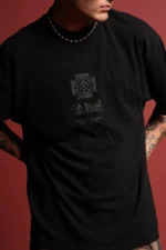 Hulk Clash Side-By-Side Series Premium Oversized Tee in Black