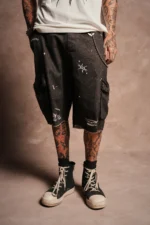 Darc Flash Duke Cargo Shorts in Darc Brown Leopard