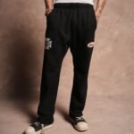 Written On Stone Bigelow Sweat Pants in Black